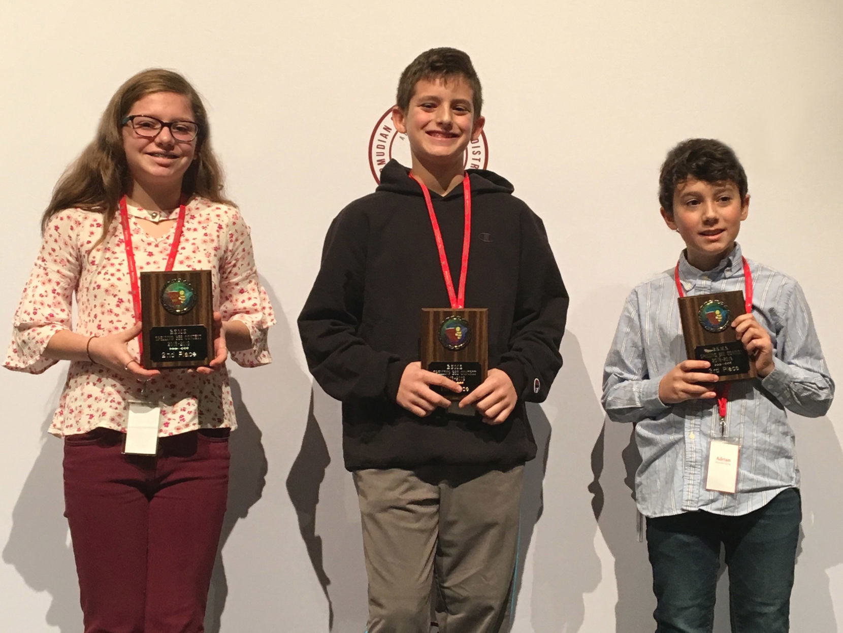 BSMS Spelling Bee winners